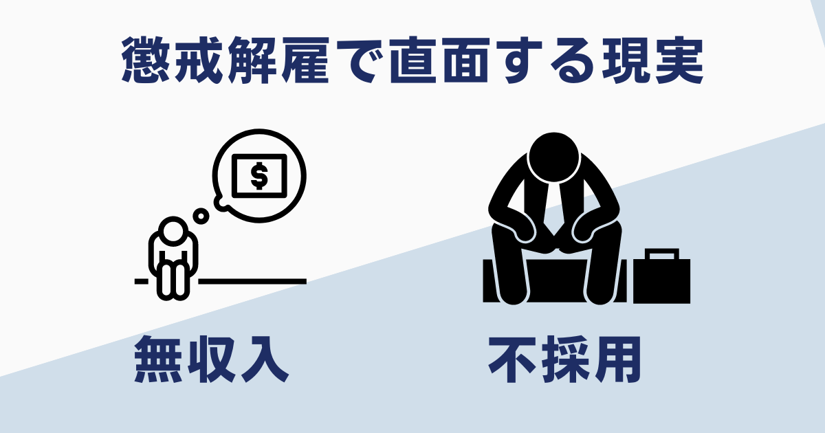 懲戒解雇で人生終了と言われる理由